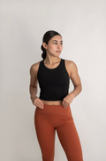 STRAP BACK CROPPED TOP
