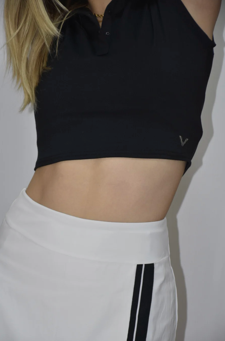 SEELVELESS CROPPED POLO