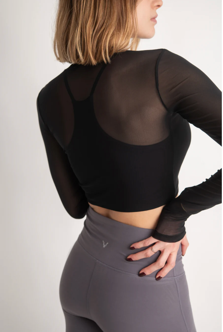 TOP WITH MESH